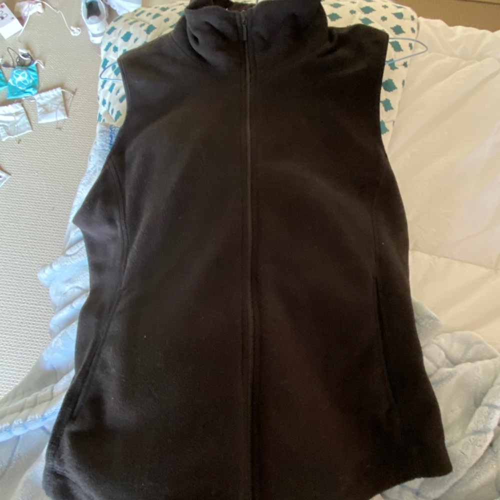 Old Navy Plain Black Vest